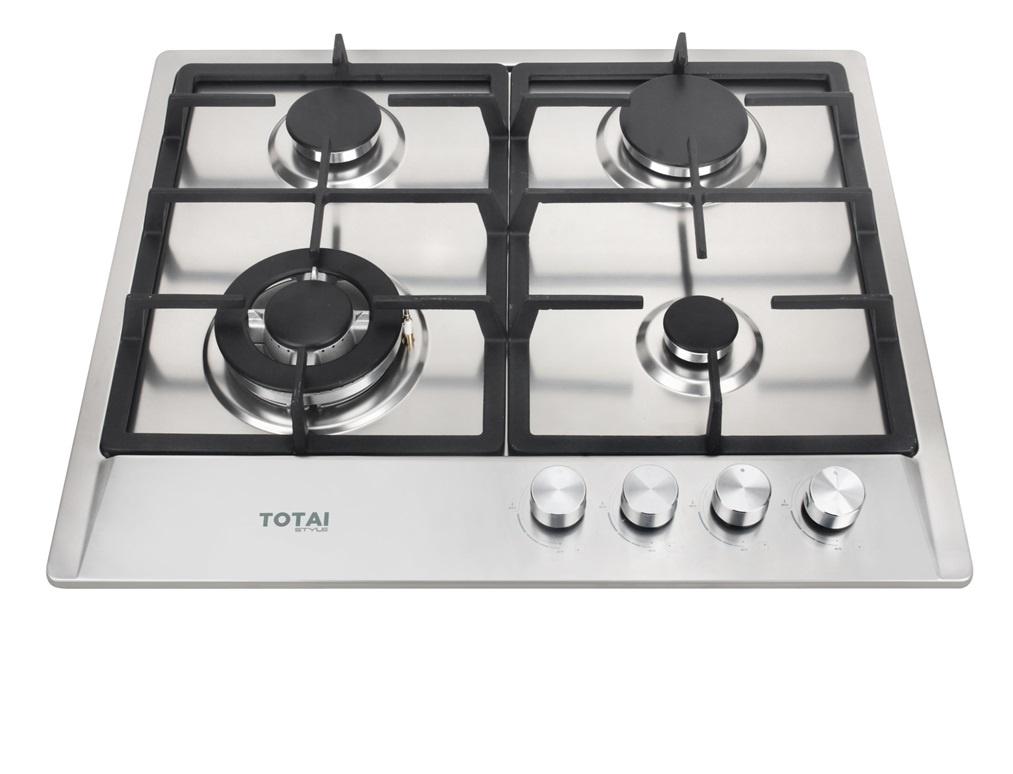 Totai 03/TS4BNR-SS – Gas Hob 4 Burner- Stainless Steel