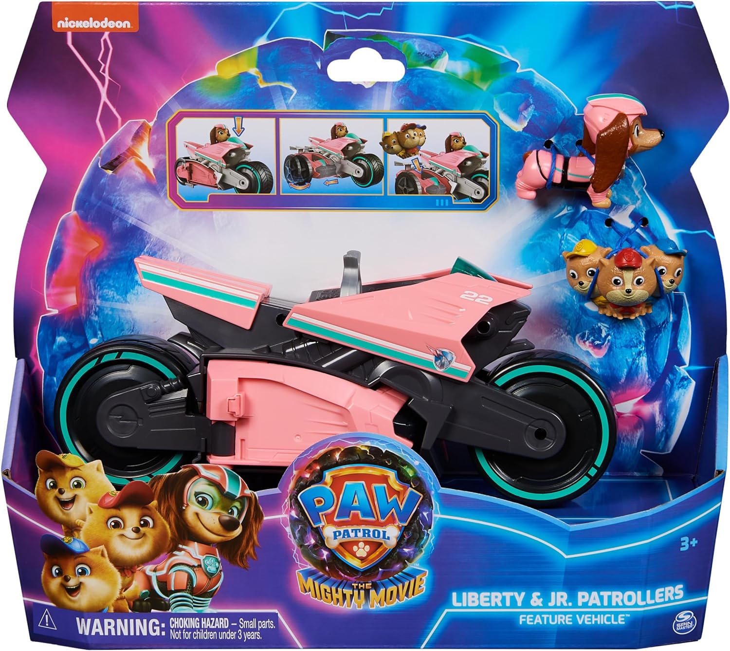 Paw Patrol Movie Liberty and Junior Patrollers Vehicle