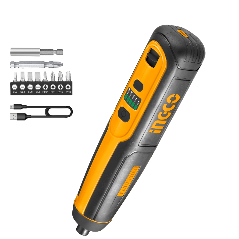 Ingco – Lithium-Ion Cordless Screwdriver (4V)