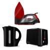 Mellerware Pack 3 Piece Kettle+Toaster+Steam Iron Mellerware Pack 3 Piece Kettle+Toaster+Steam Iron