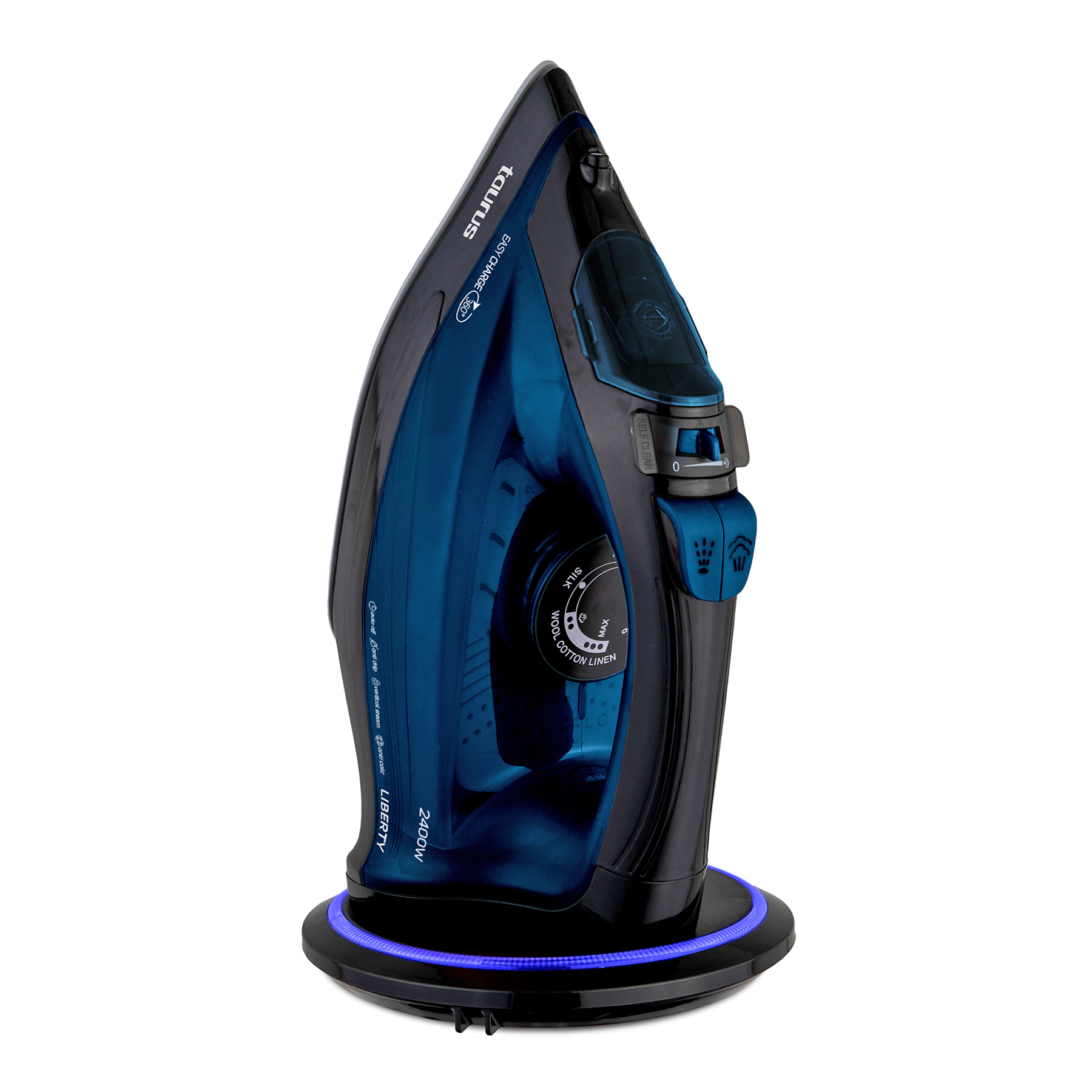 Taurus Iron 360 Degree Cordless Ceramic Blue 300ml 2400W “Liberty”
