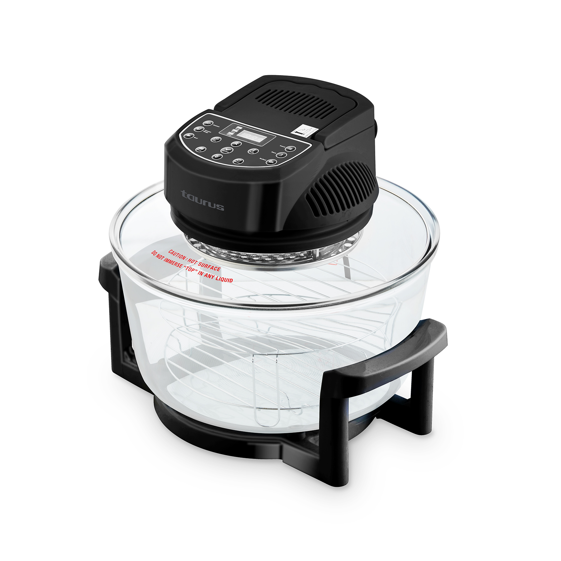 Taurus Air Fryer / Convection Cooker Digital Glass Black 12L 1400W
