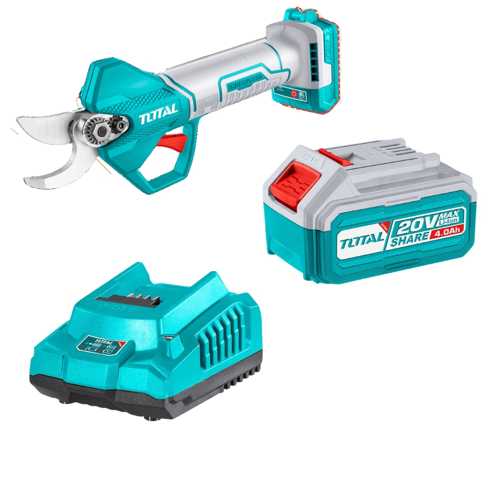 Total Tools – Lithium-Ion Gauge Straight Shear with Battery & Charger – 20V