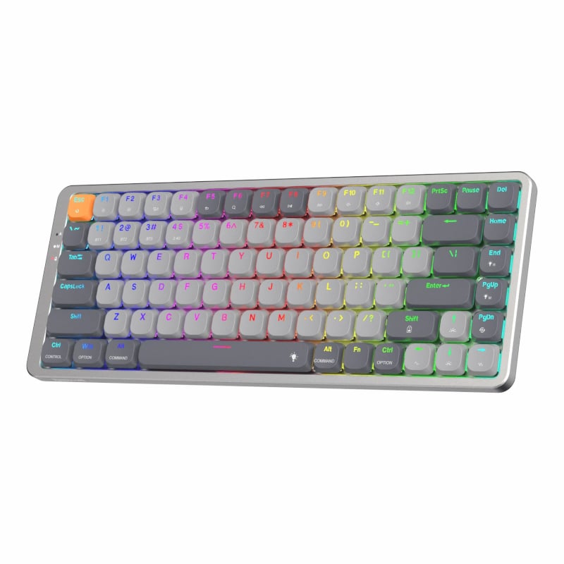 REDRAGON AZURE Mechanical 75% Wireless RGB Gaming Keyboard – Grey