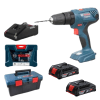 Bosch – Cordless Impact Drill Kit GSB 180-LI With 41 Piece & Case – 2Ah Battery Bosch – Cordless Impact Drill Kit GSB 180-LI With 41 Piece & Case – 2Ah Battery