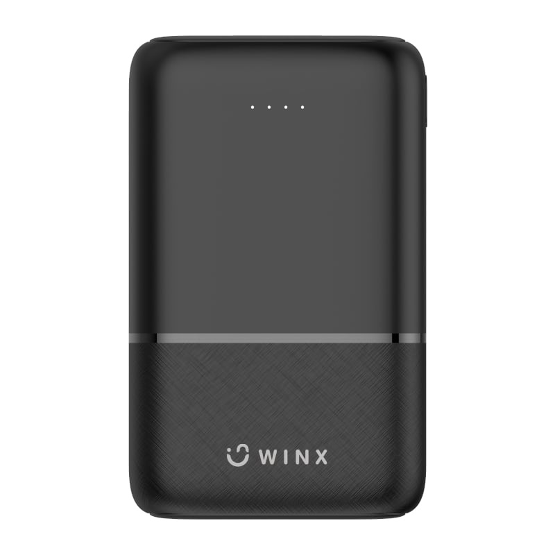 WINX GO Simple 10,000mAh Power Bank – Black