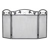 Fire Place Screen 3 Fold Vineyard Fire Place Screen 3 Fold Vineyard
