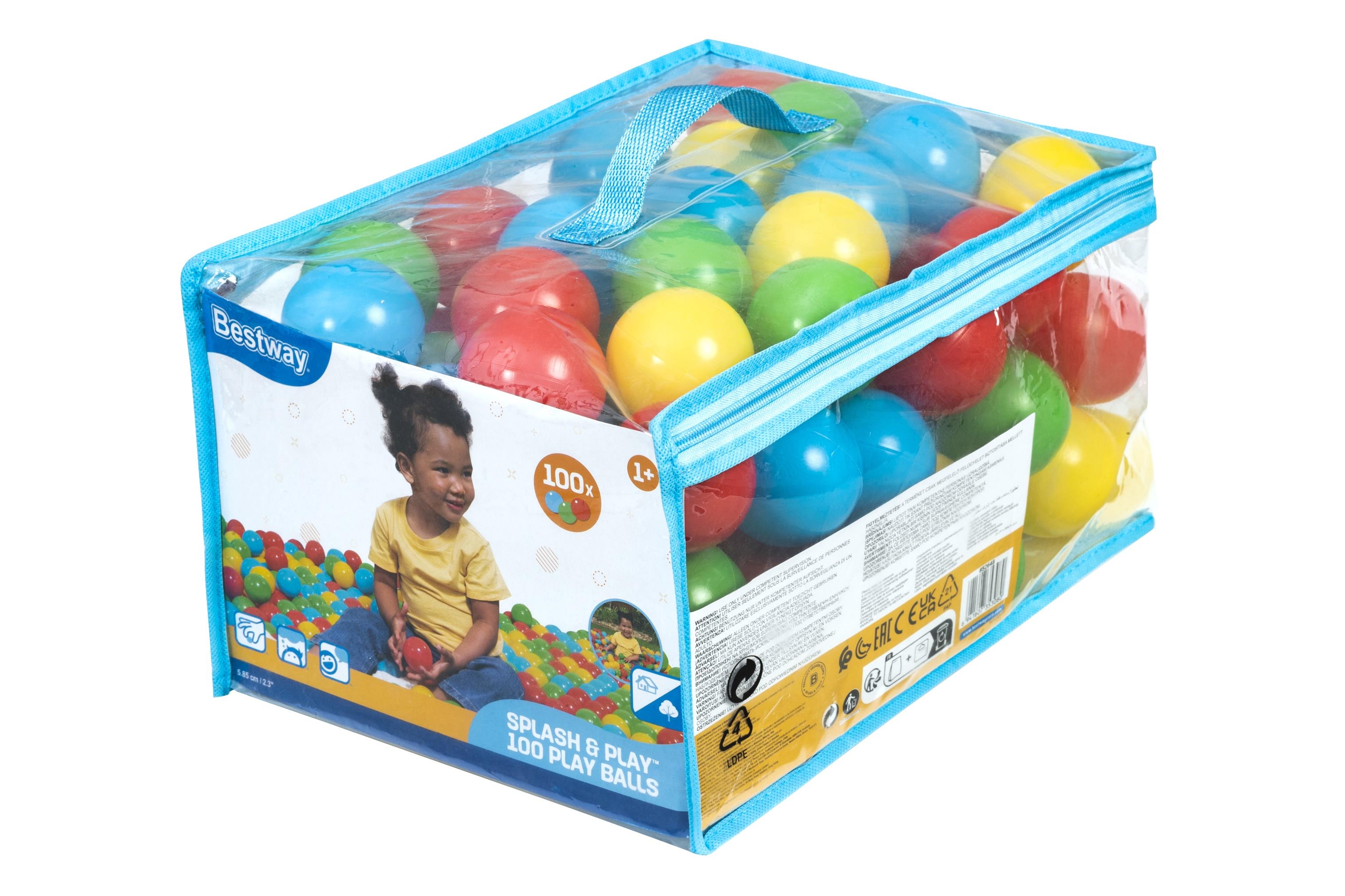 Bestway Ø5.85cm Splash & Play -100 Play Balls