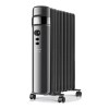 Taurus Heater 9 Fin Oil Filled Steel Black Wifi Enabled 3Heat Settings Taurus Heater 9 Fin Oil Filled Steel Black Wifi Enabled 3Heat Settings