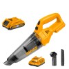 Ingco – Lithium -Ion Vacuum Cleaner (20V) with 2.0Ah Battery and Charger Ingco – Lithium -Ion Vacuum Cleaner (20V) with 2.0Ah Battery and Charger