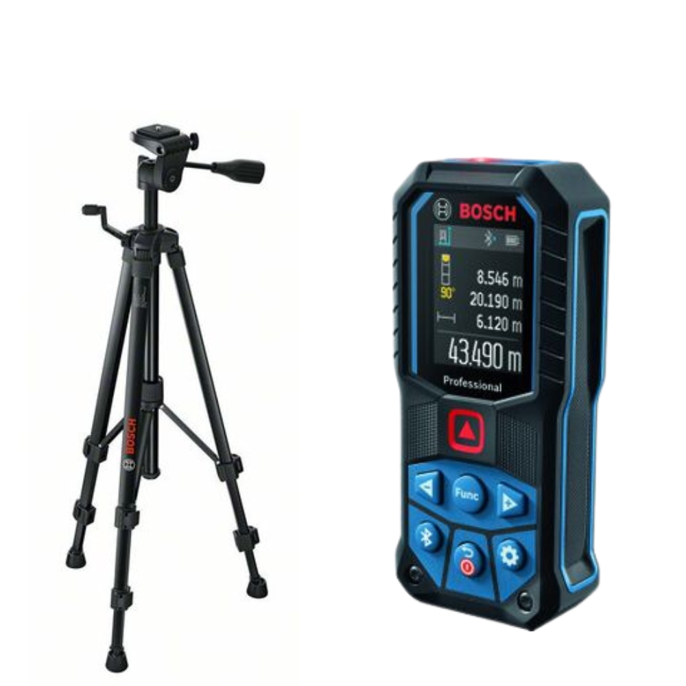 Bosch – Professional Laser Measure (GLM 50-27 C) with Tripod (TT 150)
