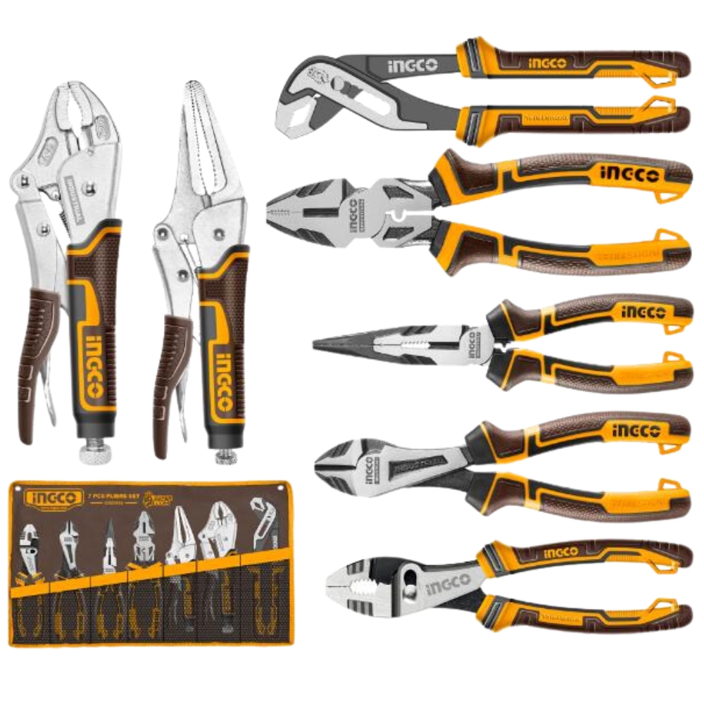 Ingco – 7 Piece Plier Set