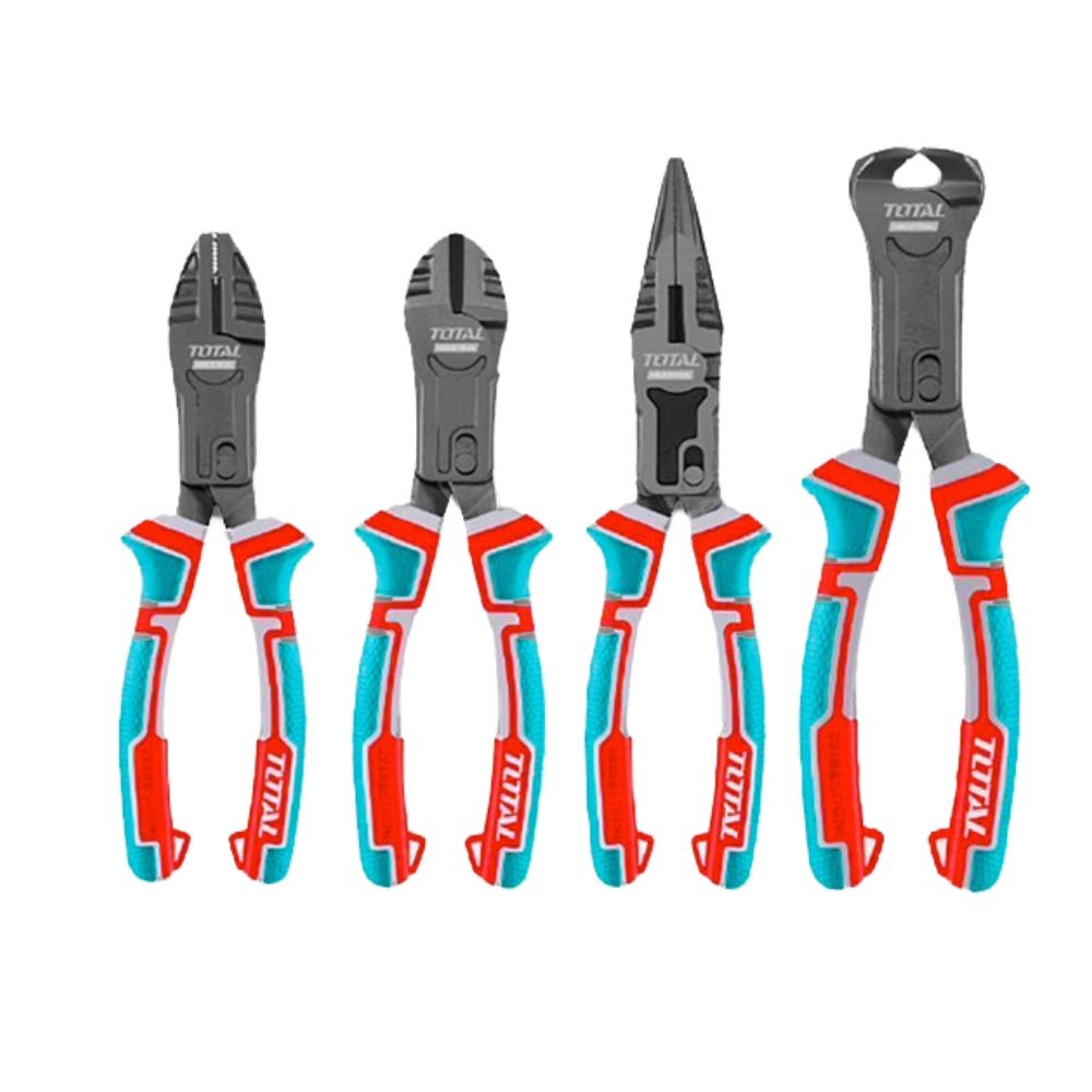 Total Tools – Industrial Plier Set – 4 Piece