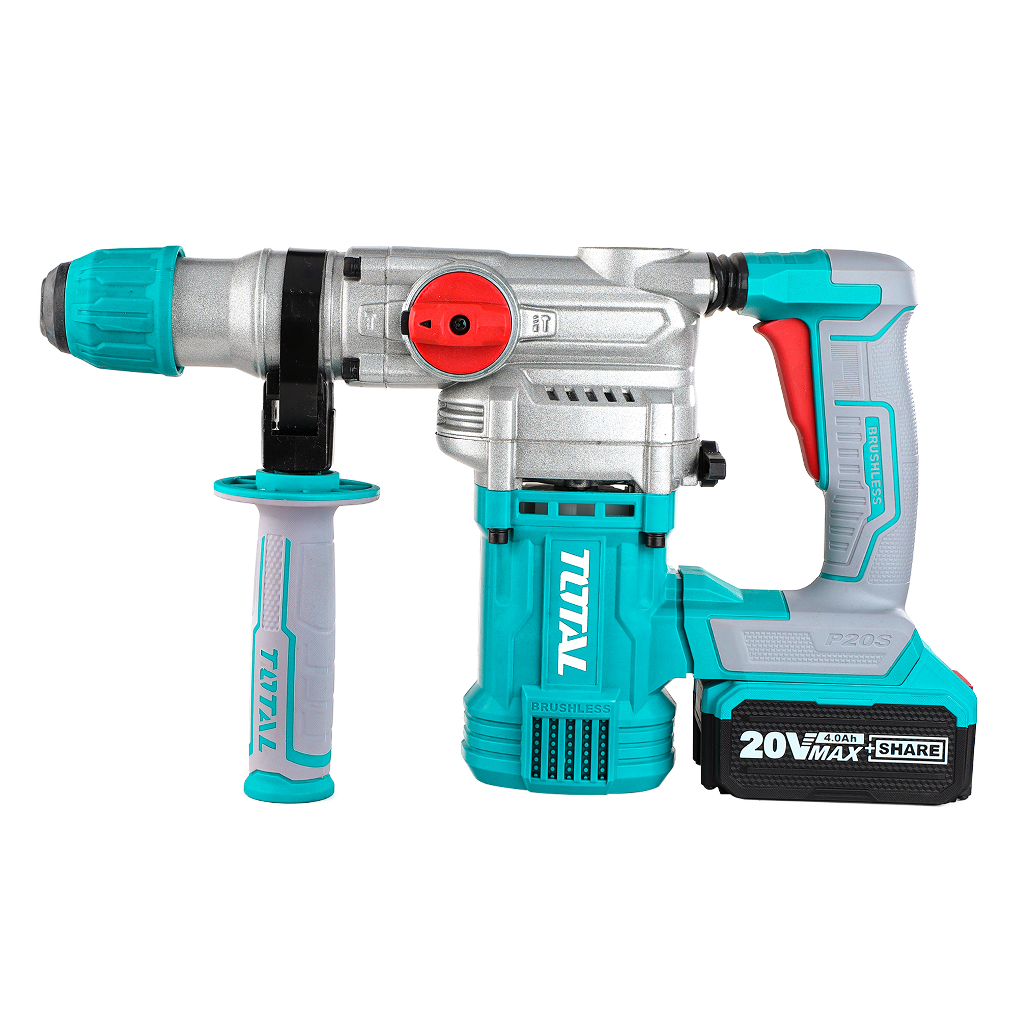 TOTAL 20V Lithium-Ion Rotary Hammer 28mm