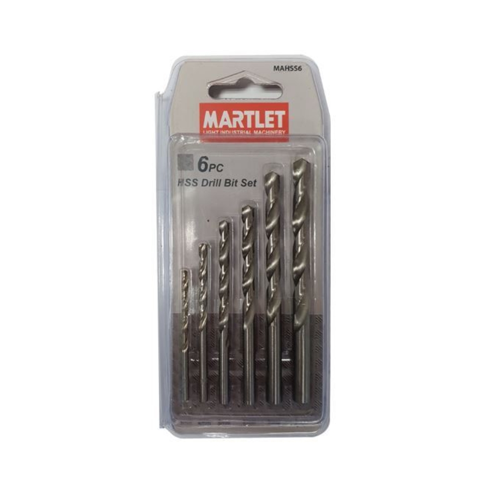 Martlet – Drill Bit Set Hss 6 Piece
