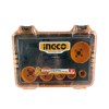 Ingco – Plumber & Electrician Bi-Metal Hole Saw Set (18-Piece) Ingco – Plumber & Electrician Bi-Metal Hole Saw Set (18-Piece)