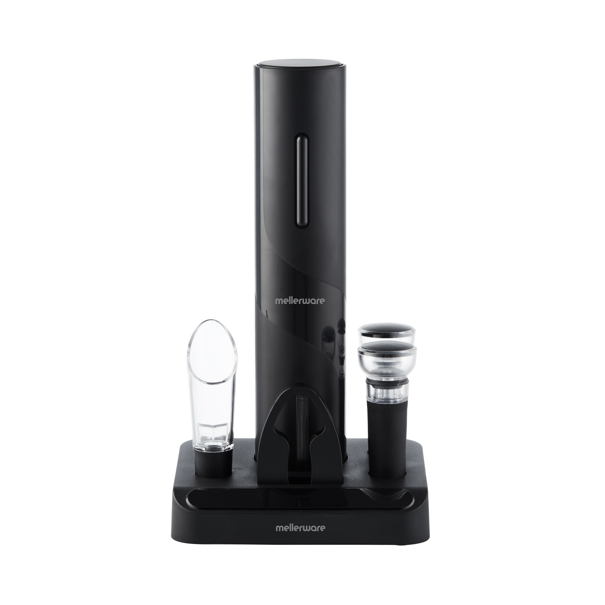 Mellerware Corkscrew Plastic Rechargeable Wine Set “Pour Ease Series”