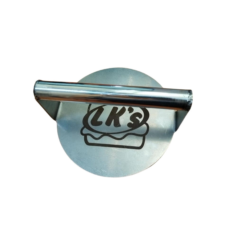 LK’s – Smash Burger Press Stainless Steel 140mm Diameter