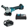 Makita – Brushless Angle Grinder DGA456ZJ with 6.0Ah Batteries and Charger Makita – Brushless Angle Grinder DGA456ZJ with 6.0Ah Batteries and Charger