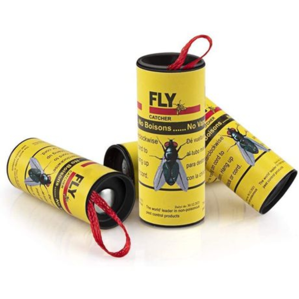Sticky Ribbon Fly Catcher Traps – Pack of 3(12units)