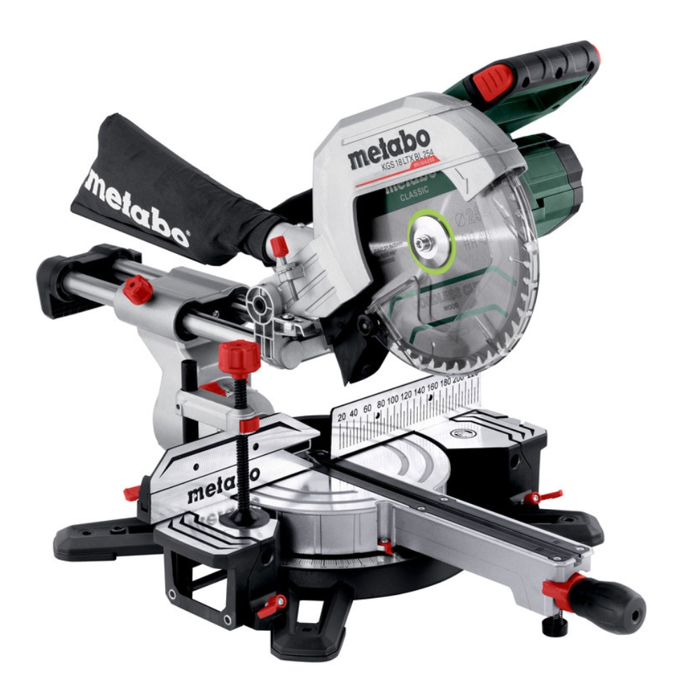Metabo – KGS 18 – LTX BL 254 Cordless Mitre Saw (614254850)