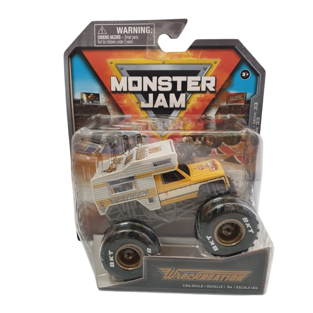 Monster Jam – 1:64 Die Cast – Wreckreation – 1 Pack