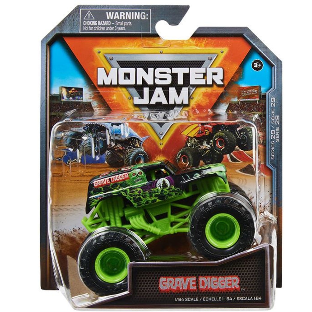 Monster Jam – 1:64 Die Cast – Gravedigger – 1 Pack