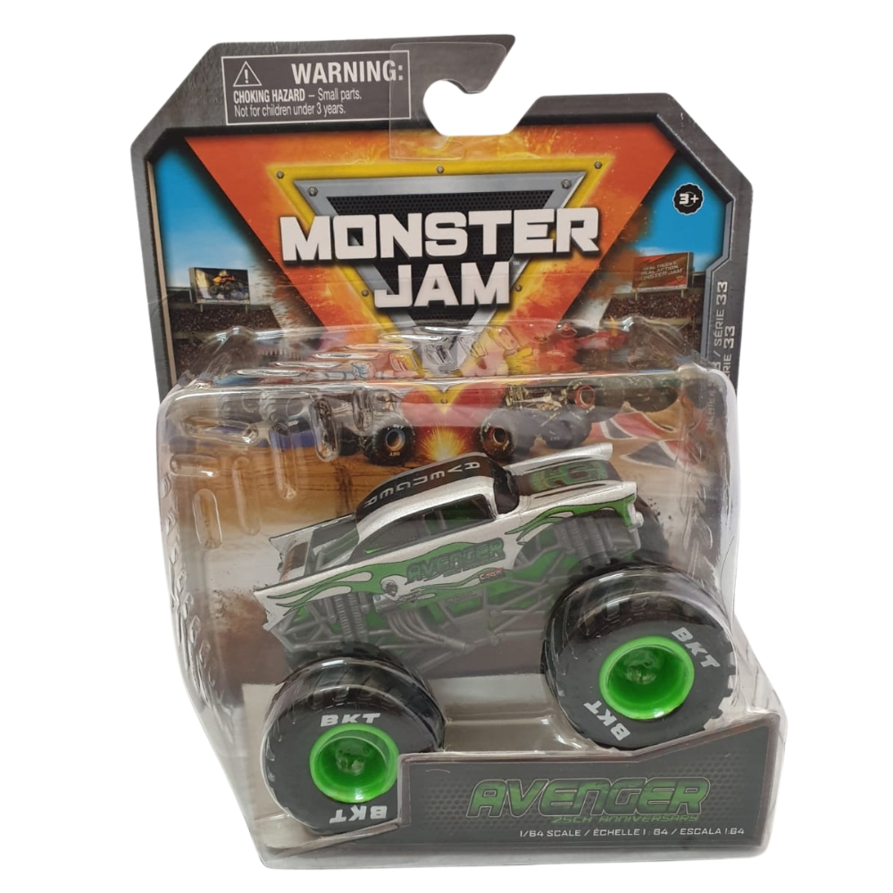 Monster Jam – 1:64 Die Cast – Avenger – 1 Pack