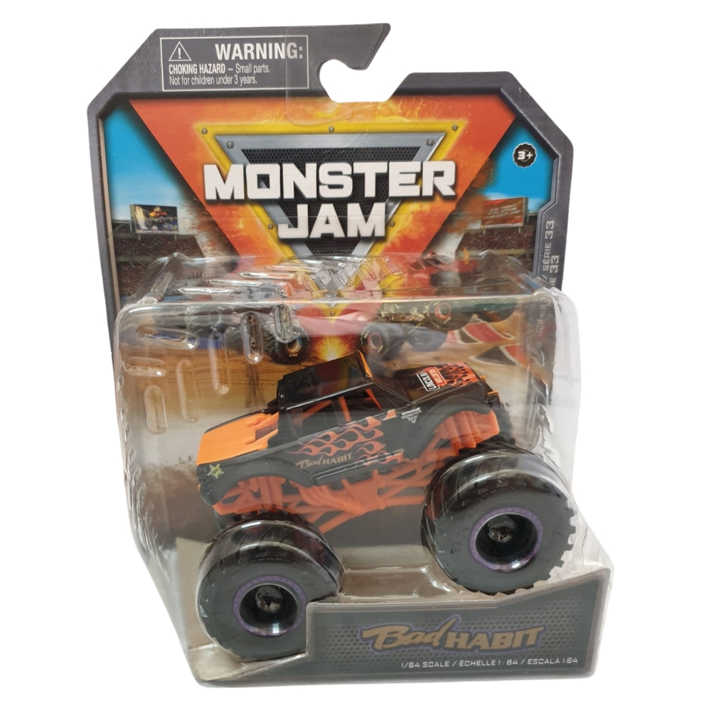 Monster Jam – 1:64 Die Cast – Bad Habit – 1 Pack
