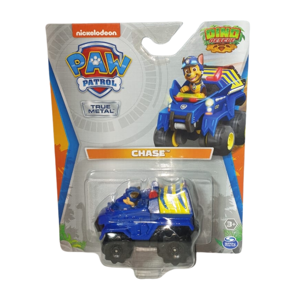 Paw Patrol – Die-Cast Vehicles – True Metal – Dino Rescue – Chase