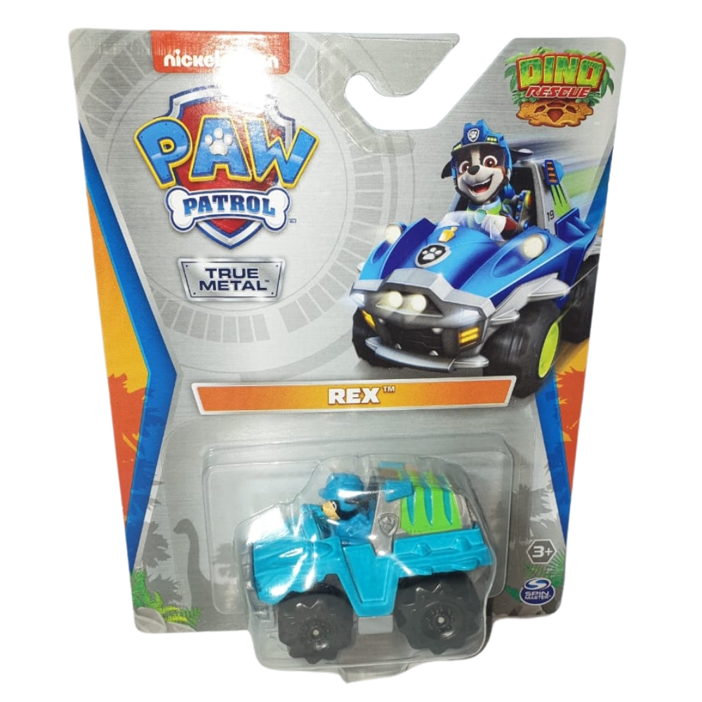 Paw Patrol – Die-Cast Vehicles – True Metal – Dino Rescue – Rex
