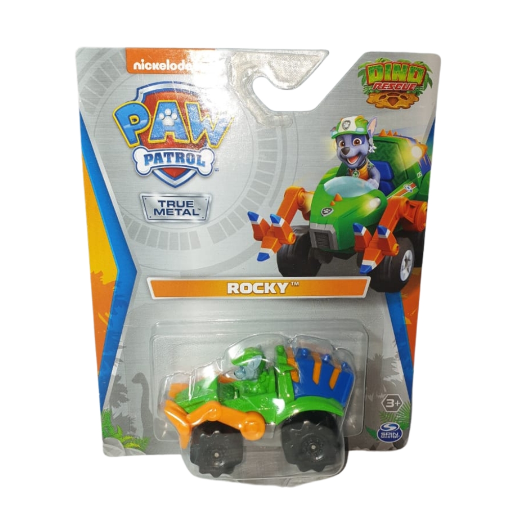 Paw Patrol – Die-Cast Vehicles – True Metal – Dino Rescue – Rocky