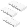 Orico – 3 Drawer Monitor Stand Riser (White/Grey) – Pack of 3 Orico – 3 Drawer Monitor Stand Riser (White/Grey) – Pack of 3