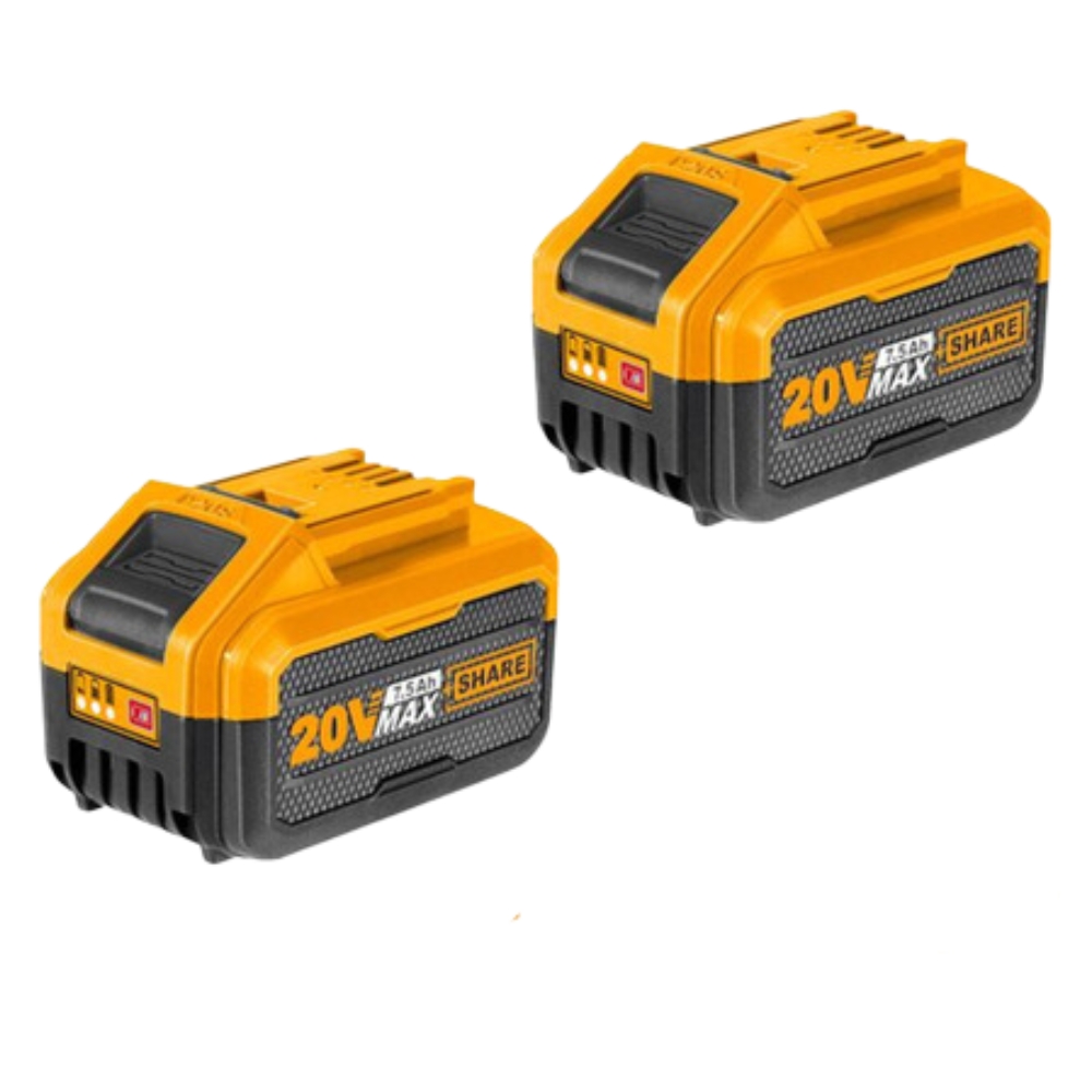 Ingco – 2 x Li-Ion Battery Pack (7.5AH)