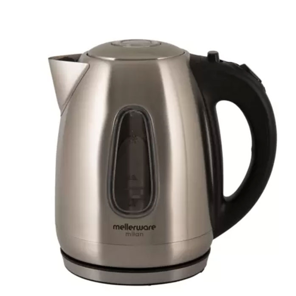 Mellerware – 1.7 Litre Milan Cordless Kettle – Stainless Steel