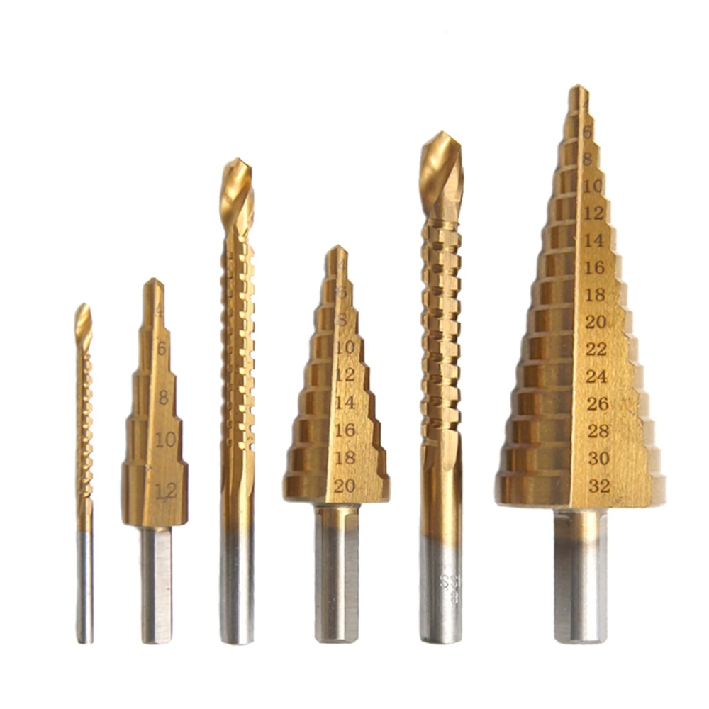 Ingco – Step Drill Bit 6 Piece Set
