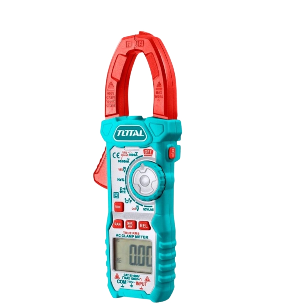 Total Tools – Digital AC Clamp Meter – 1000A