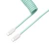 Keychron Coiled Aviator Cable – Mint/Straight Keychron Coiled Aviator Cable – Mint/Straight