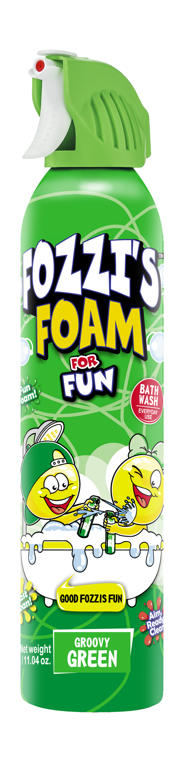 Fozzi’s Foam For Fun Groovy Green 340ml