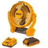 Ingco – Lithium Fan (20V) with 2.0Ah Battery and Charger Ingco – Lithium Fan (20V) with 2.0Ah Battery and Charger