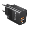 Unitek 20w 2port Wall Charger BLK Unitek 20w 2port Wall Charger BLK