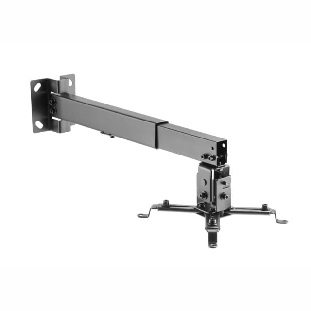 WINX MOUNT Simple Adjustable Projector Bracket – Black
