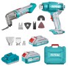 Total Tools- Cordless Multi-Tool with Heat Gun, 2Ah & 4Ah Battery & Charger Total Tools- Cordless Multi-Tool with Heat Gun, 2Ah & 4Ah Battery & Charger