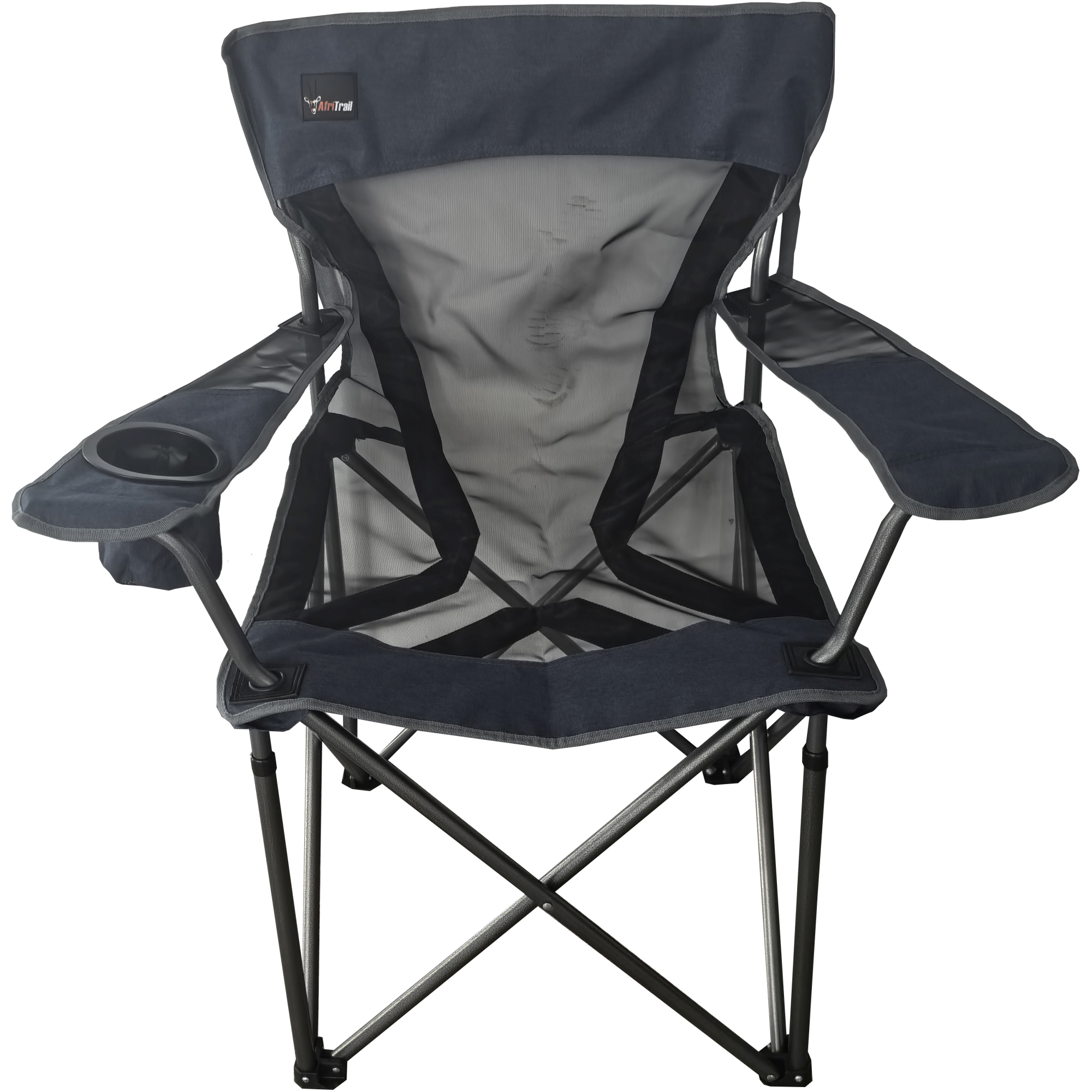 AfriTrail Deluxe Jumbo Mesh Camp Chair -120kg