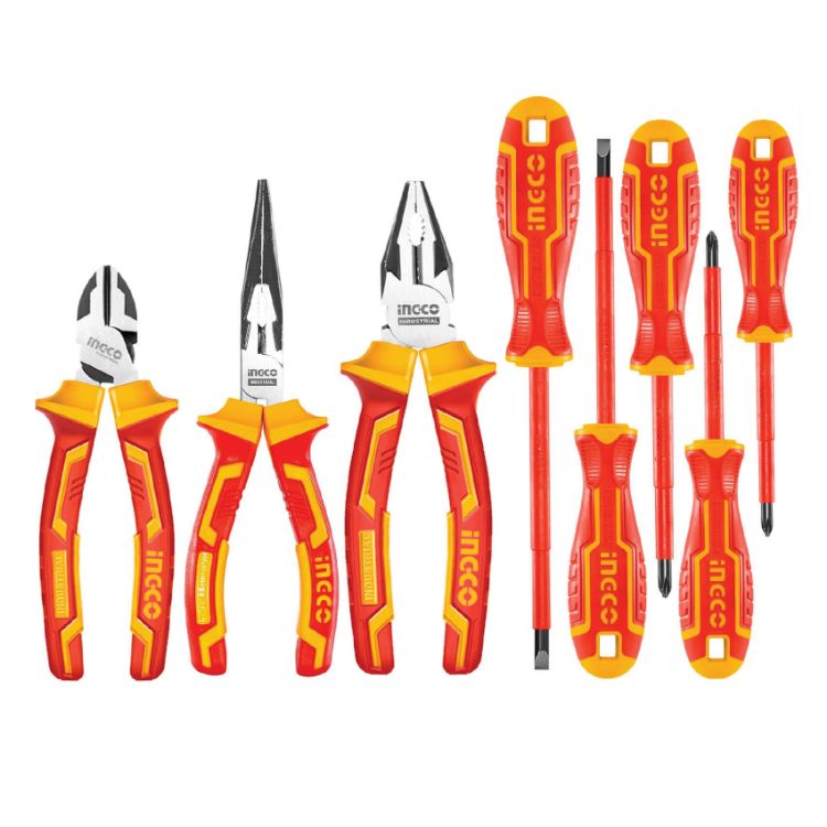 Ingco – Tool Set VDE Blister (8 Piece)