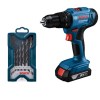Bosch – Impact Drill (GSB183-LI) with 1x 2Ah Battery, Charger & 7Pc Bit Set Bosch – Impact Drill (GSB183-LI) with 1x 2Ah Battery, Charger & 7Pc Bit Set