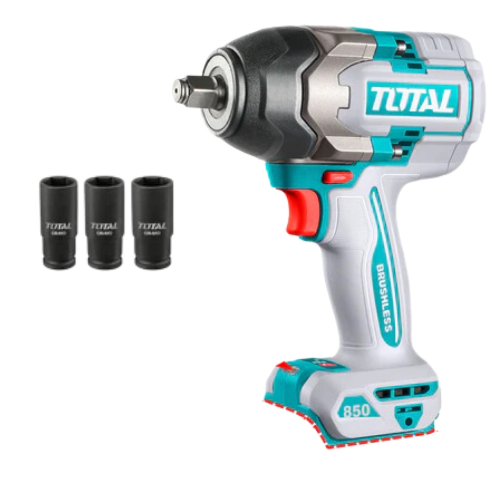Total – Cordless Impact Wrench – 850N.m – Unit only