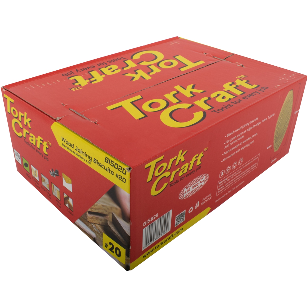 Tork Craft – Biscuit Joining #20 – 1000-Box