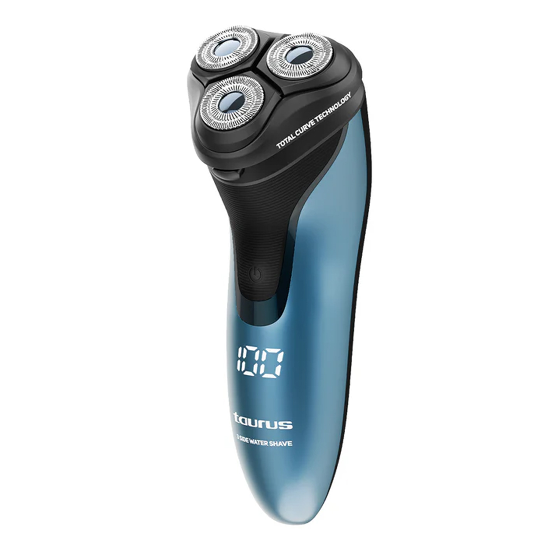 Taurus 5V Cordless Shaver Blue “3-Side Water Shave”