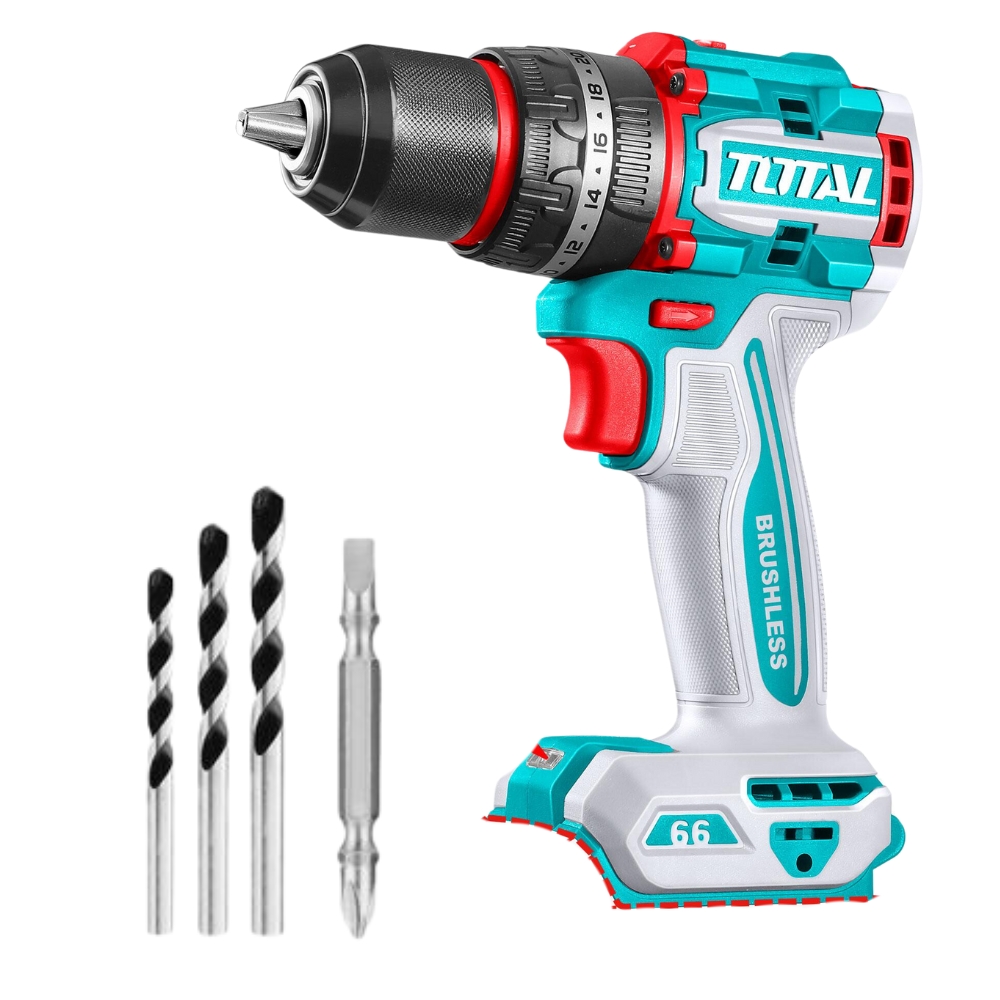 Total – Brushless Compact Impact Drill 66NM – Unit only